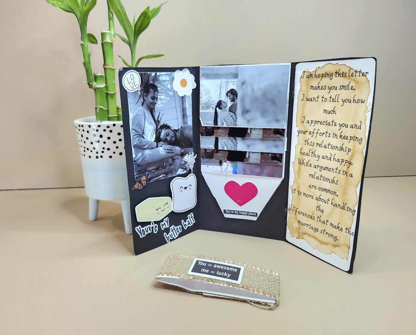 Custom photo Card, Personalized Gifting, gift for loved once , gift for her, birthday suprise