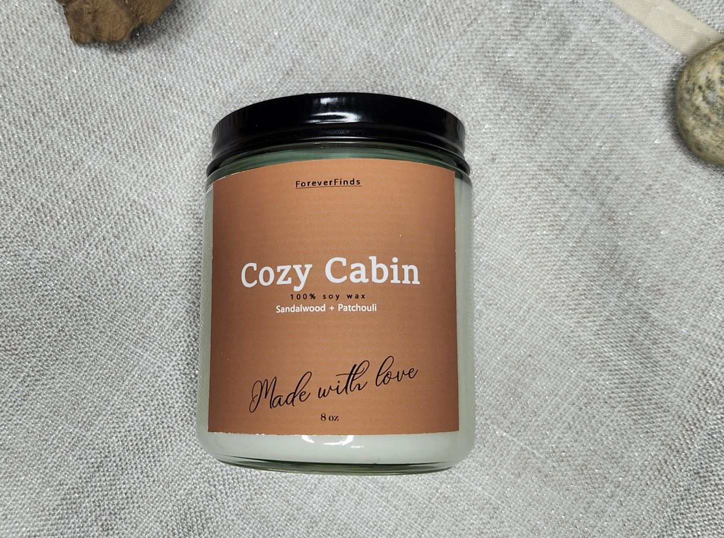 Winter candle, Gift hor Her, Scented Candle, Gift for loved Once, Gifting candle,Warm Candle, Cozy Cabin Candle