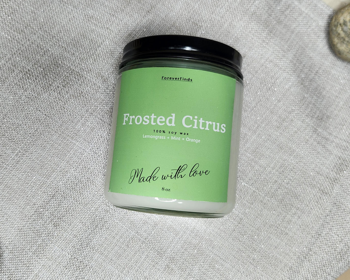 Winter candle, Gift hor Her, Scented Candle, Gift for loved Once, Gifting candle, Forested Citrus Candle, Refreshing Candle