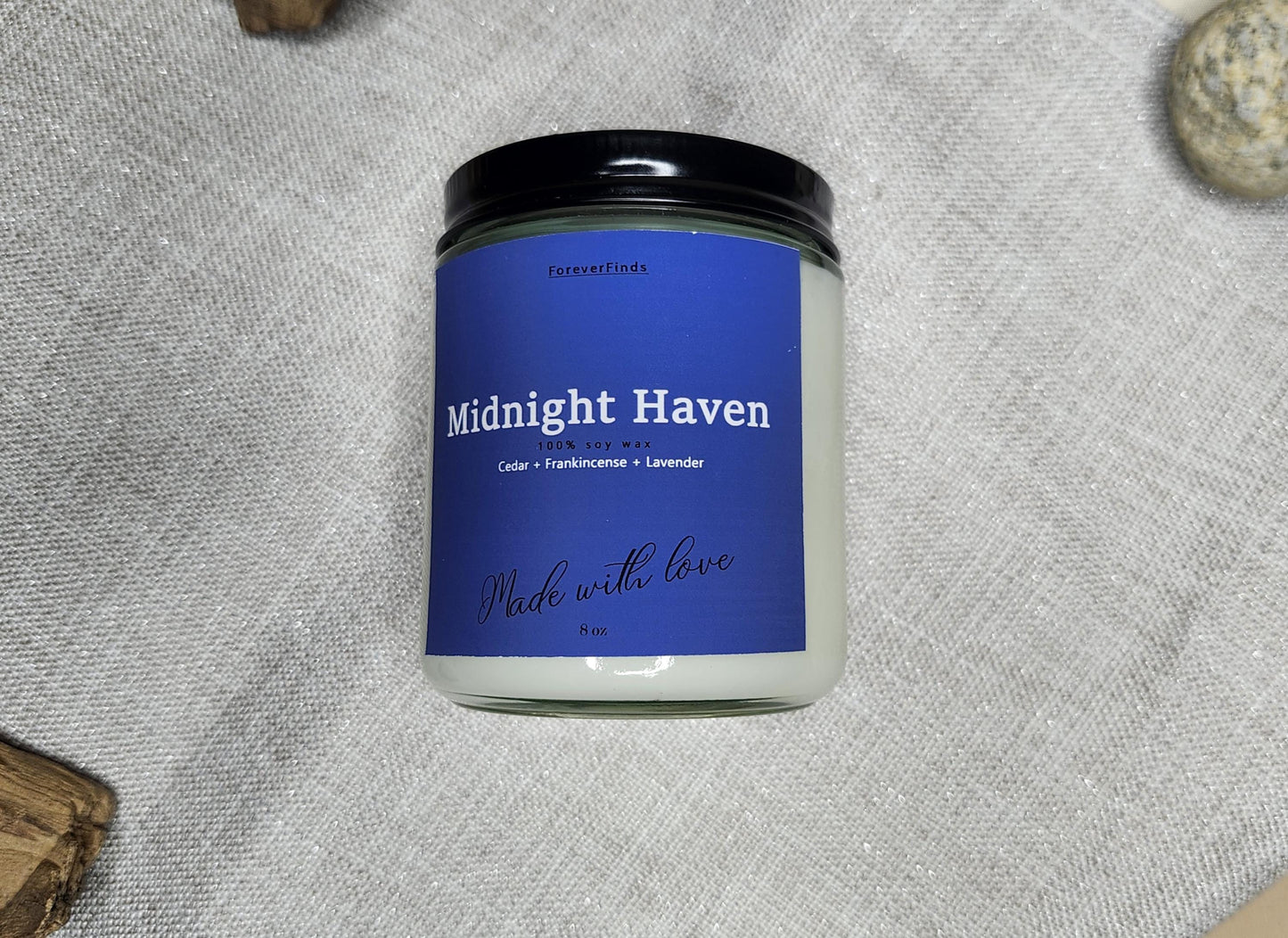 Fall candle, Scented Candle, Gift for loved Once, Midnight Heaven Candle, Calm Candle, Gift hor Her, Gifting candle