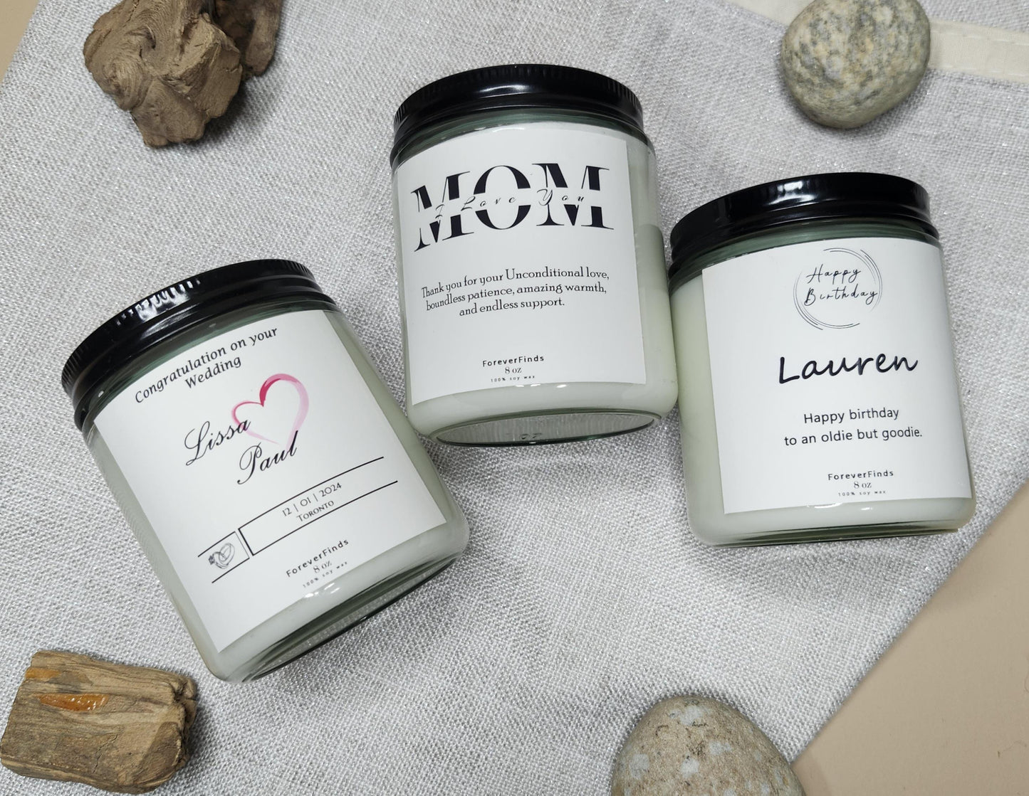 customize Candle, Private Label Candle, Custom Logo, Gift for Her, Funny Candle label, Best Friend Gift, Gift For mom