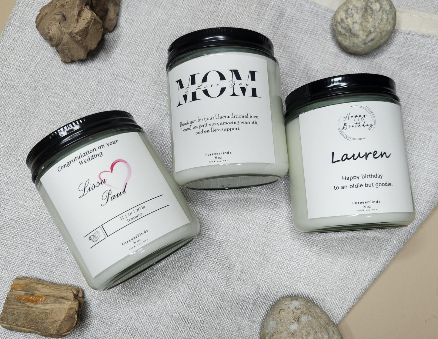 customize Candle, Private Label Candle, Custom Logo, Gift for Her, Funny Candle label, Best Friend Gift, gift for dad, gift for mom