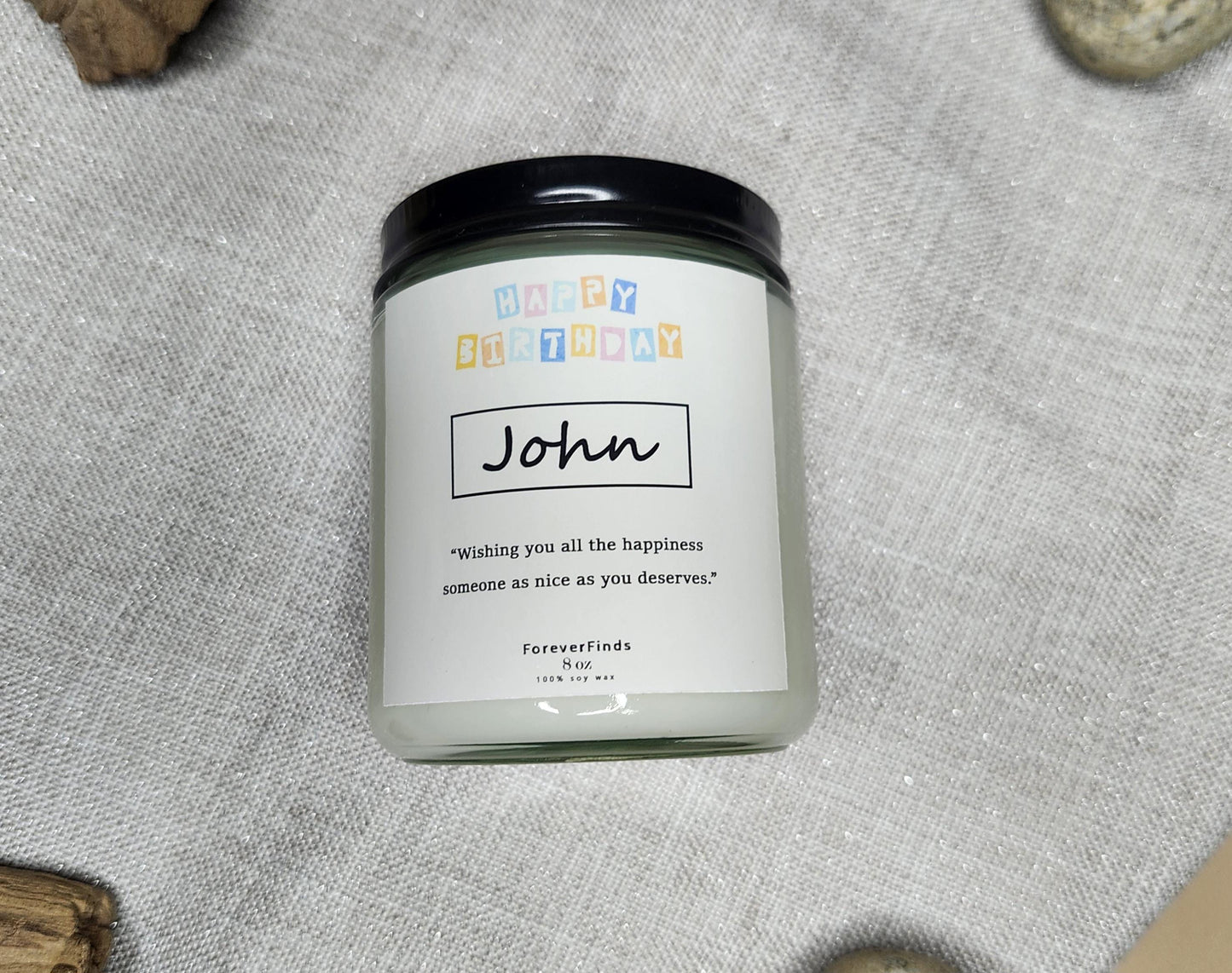 Personalized Candle, Private Label Candle, Custom Logo, Gift for Her, Funny Candle label, Best Friend Gift, Christmas Candle