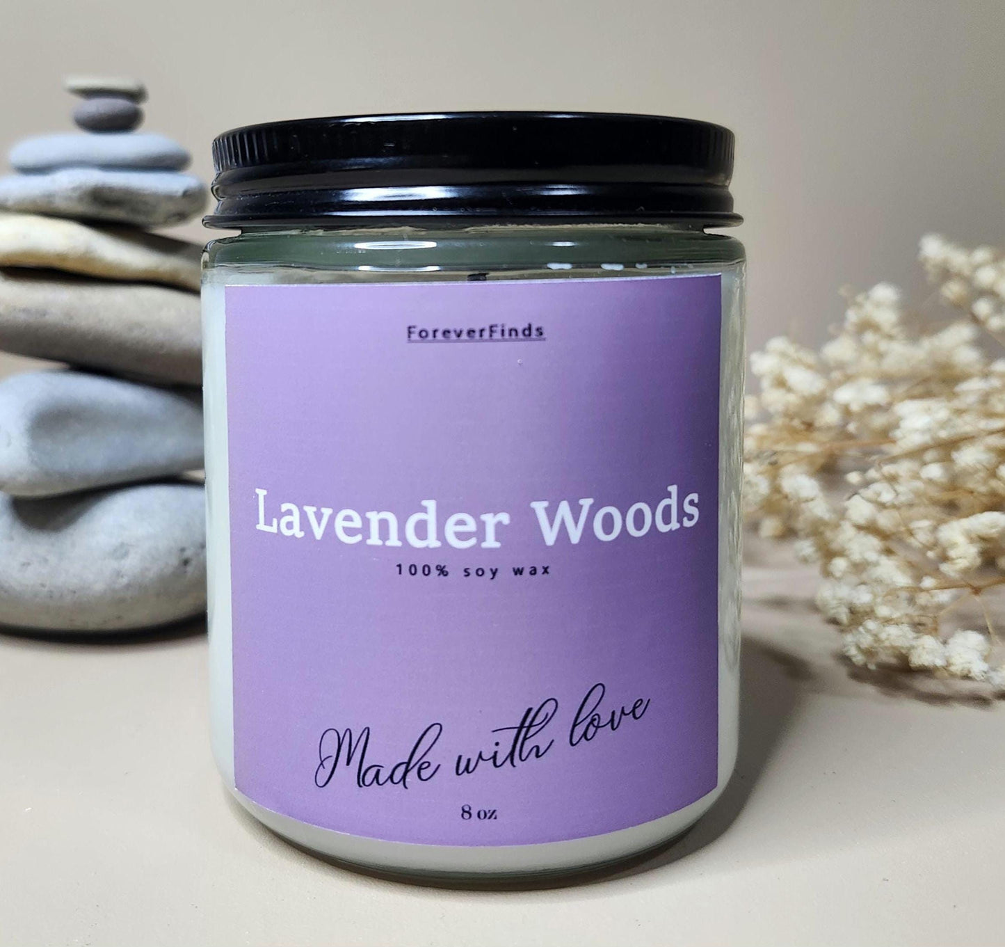 Scented Candle, Gift for loved Once, Unique scented candle, Gifting candle, Lavender Woods Candle, relaxing Candle, Gift hor Her