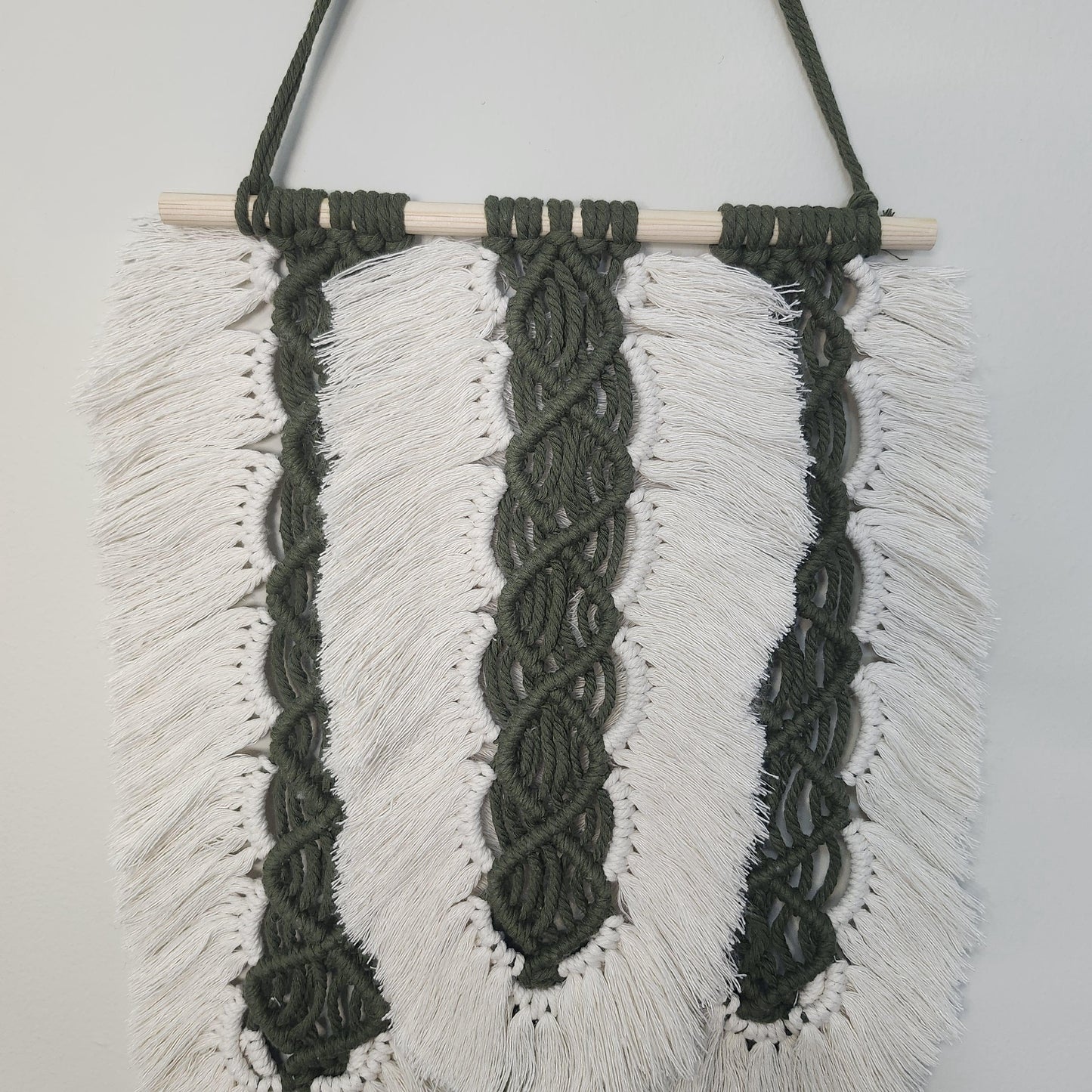 Macrame Wall Hanging , Leaf macrame wall hanging, Home decor, wall art, Macrame, Wall Hanging