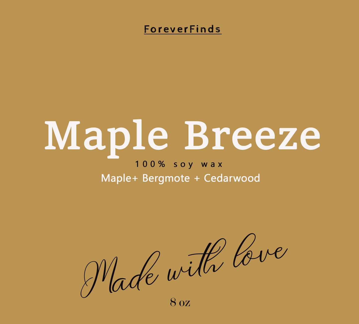 Scented Candle, Unique scented candle, Gift for loved Once, Gifting candle, Maple Breeze Candle, Maple Candle, Gift hor Her