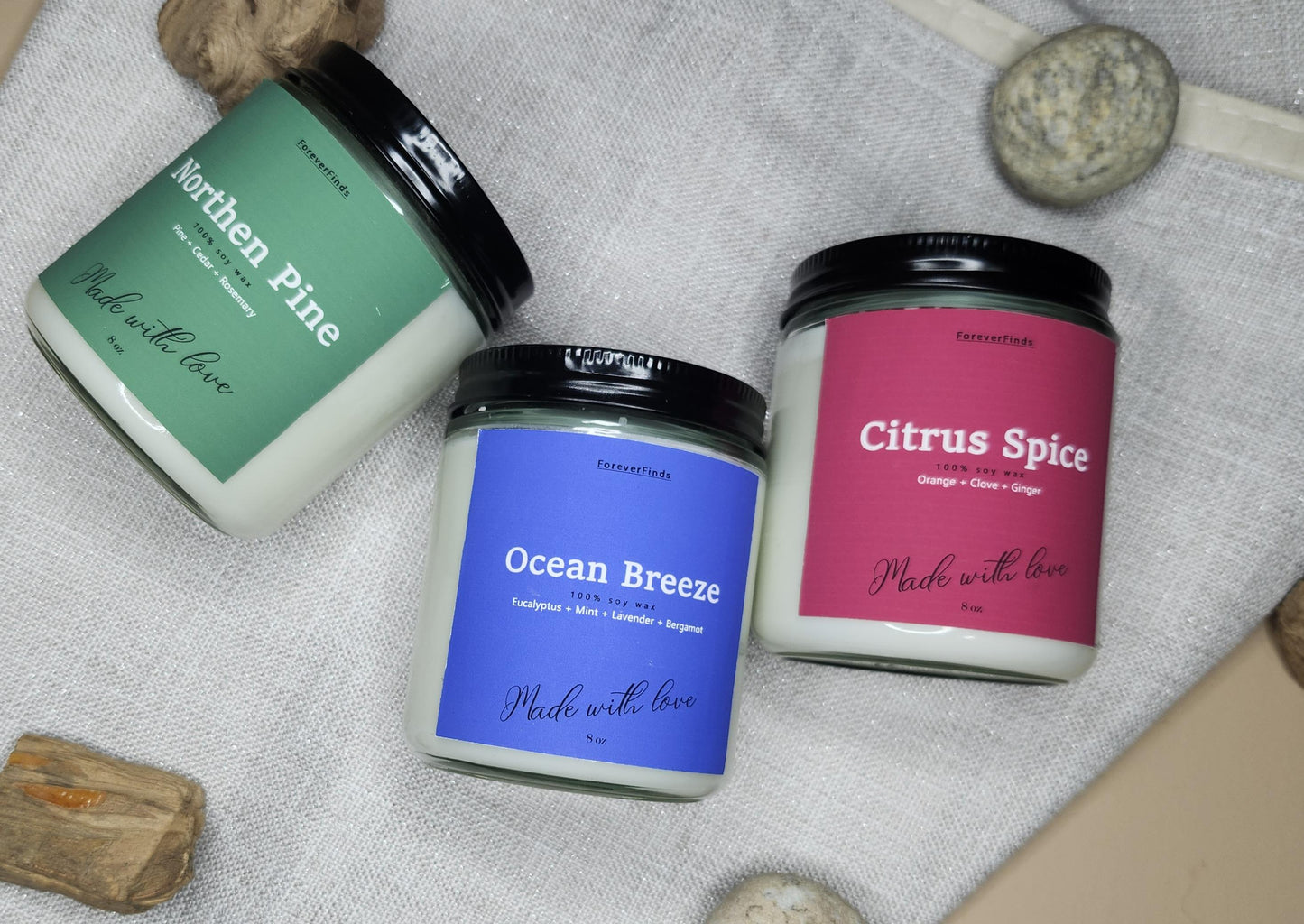 Meditation Candle, Scented Candle, Gift hor Her, Unique scented candle, Gift for loved Once, Gifting candle, Keep Calm Candle,
