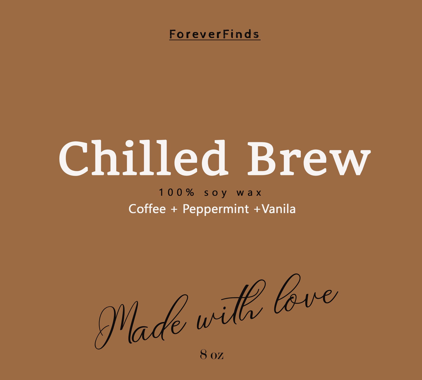 Scented Candle, Unique scented candle, Gift for loved Once, Gifting candle, Chilled Brew Candle, Coffee Candle, Gift hor Her