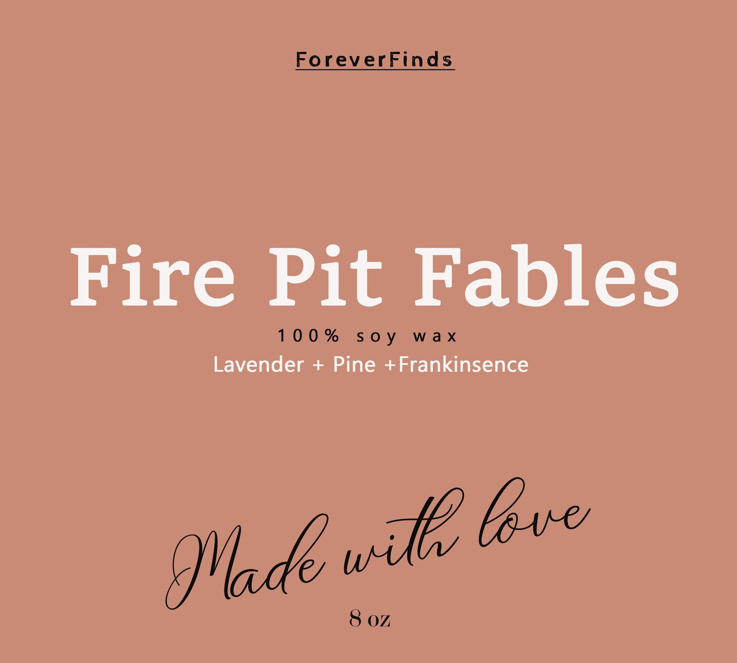 Scented Candle, Unique scented candle, Gift for loved Once, Gifting candle, Fire Pit Fables Candle, Fire Candle, Gift hor Her