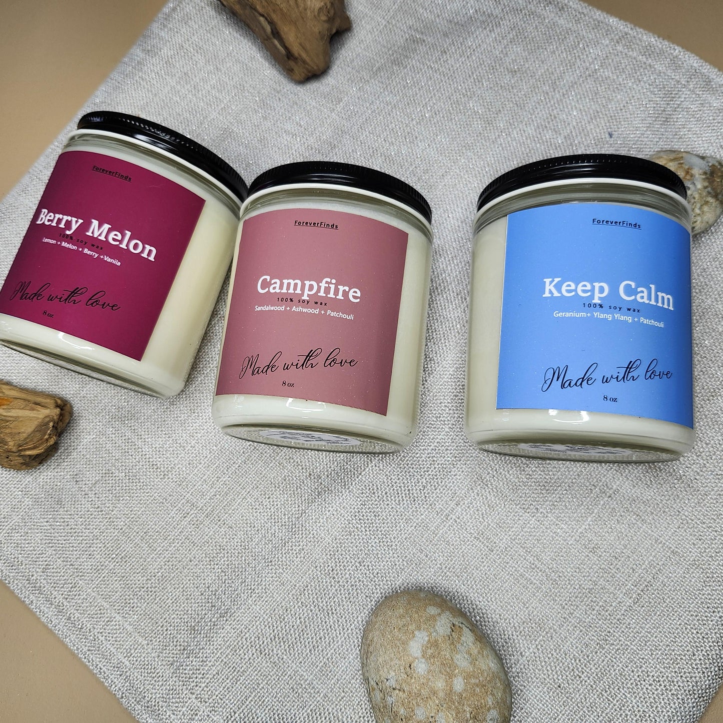 Meditation Candle, Scented Candle, Gift hor Her, Unique scented candle, Gift for loved Once, Gifting candle, Keep Calm Candle,