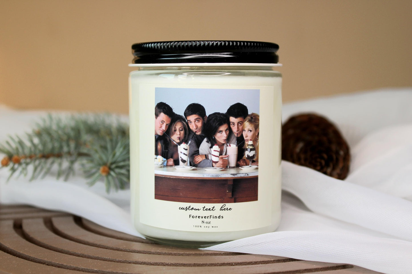 customize Candle, Personalized candle, Photo Candle, Private Label Candle, Custom Logo, Gift for Her, Funny Candle label, Best Friend Gift