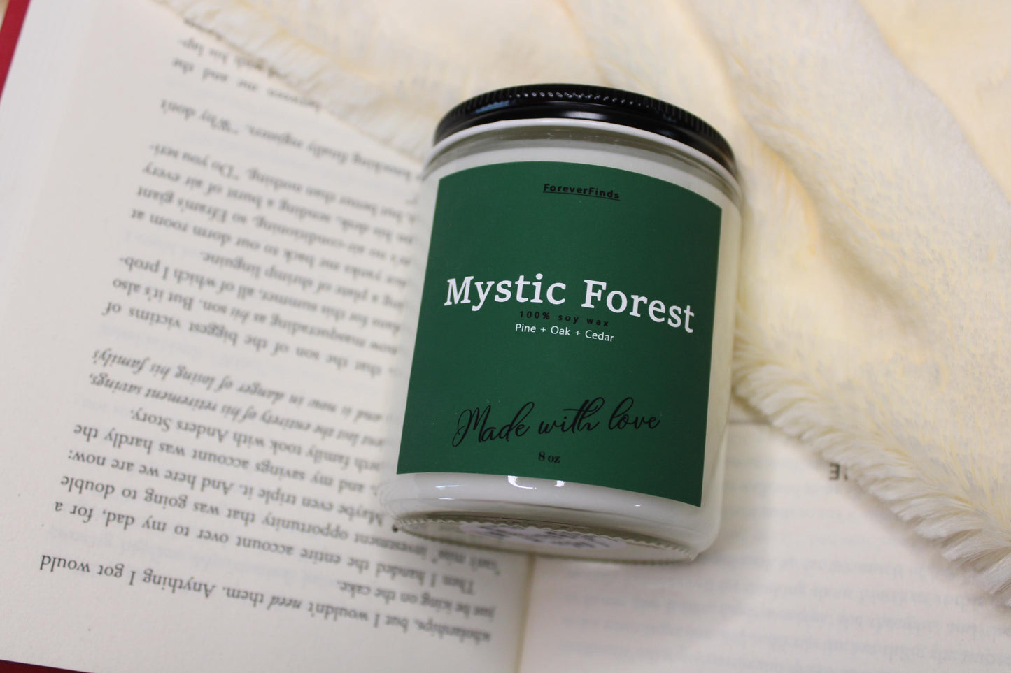 Erthy Candle, Fall candle, Scented soy Candle, Gift for him, Gifting candle, fall candle, Mystic Forest Candle, Forest Candle, Gift hor Her