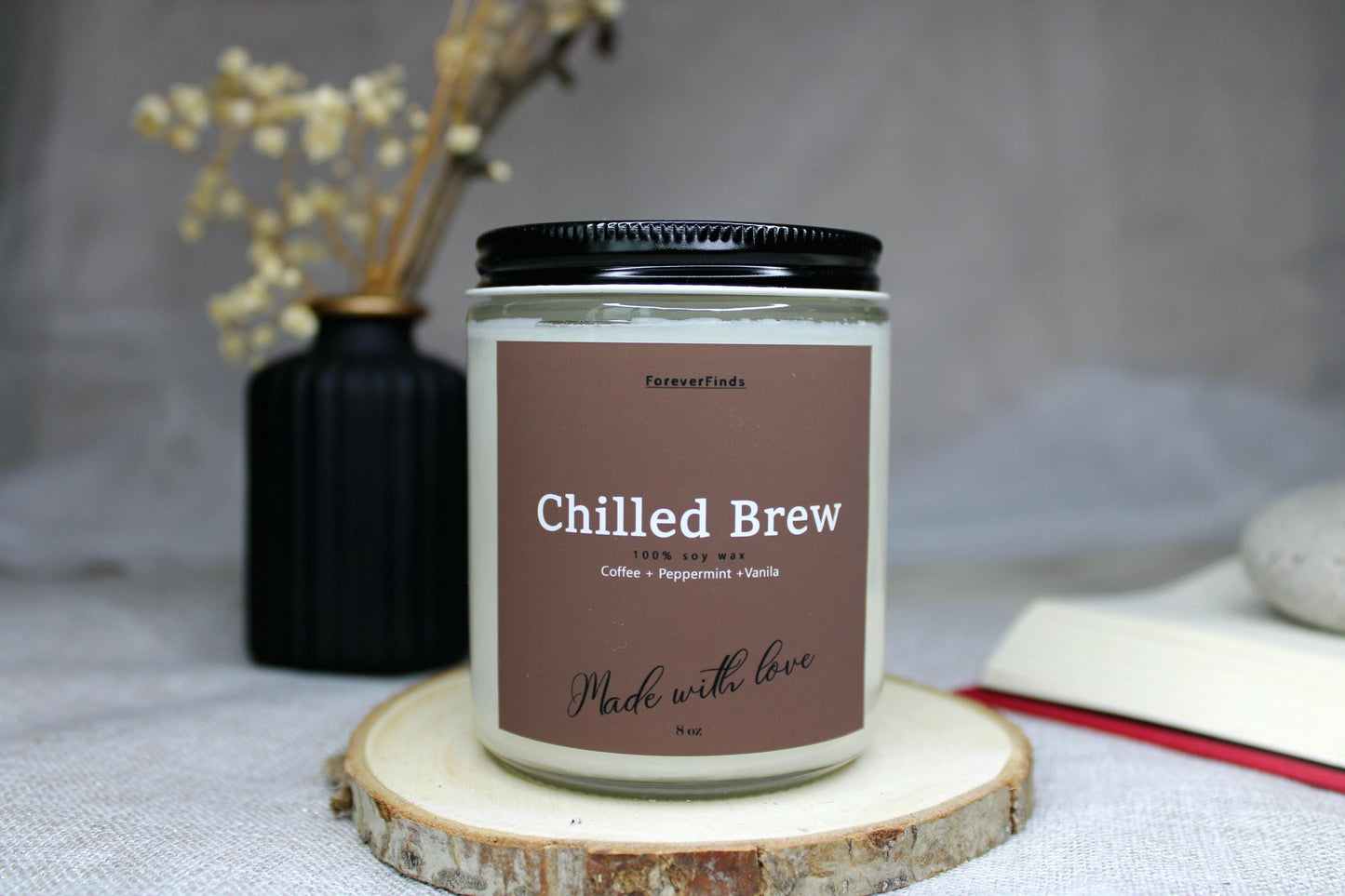 Coffee Candle, Gift hor Her,Scented Candle, Unique scented candle, Gift for loved Once, Gifting candle, Chilled Brew Candle