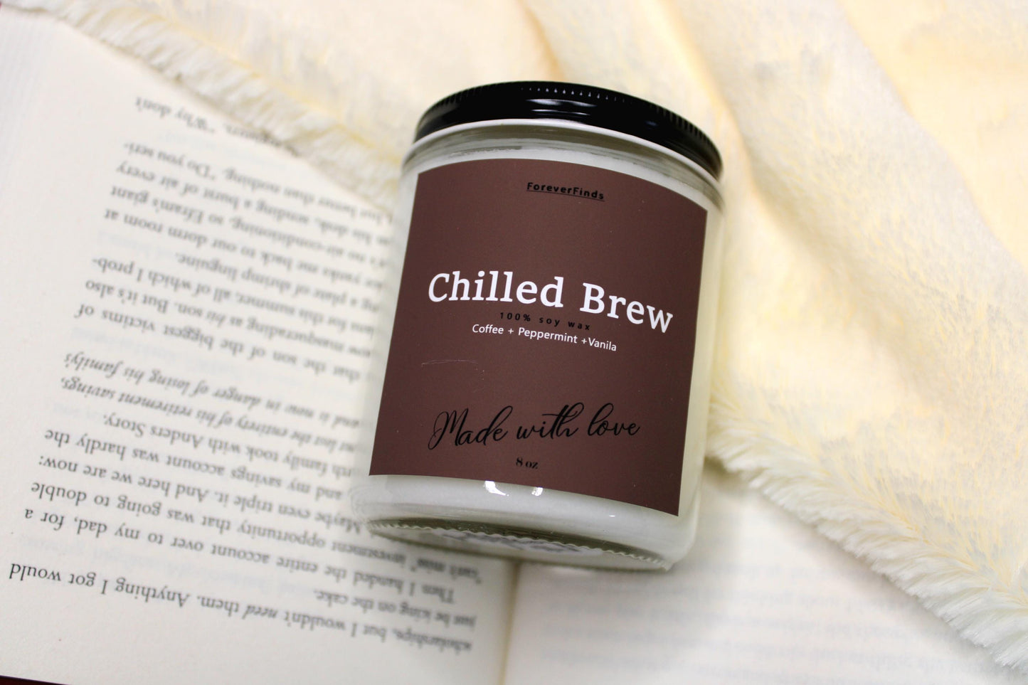 Coffee Candle, Gift hor Her,Scented Candle, Unique scented candle, Gift for loved Once, Gifting candle, Chilled Brew Candle