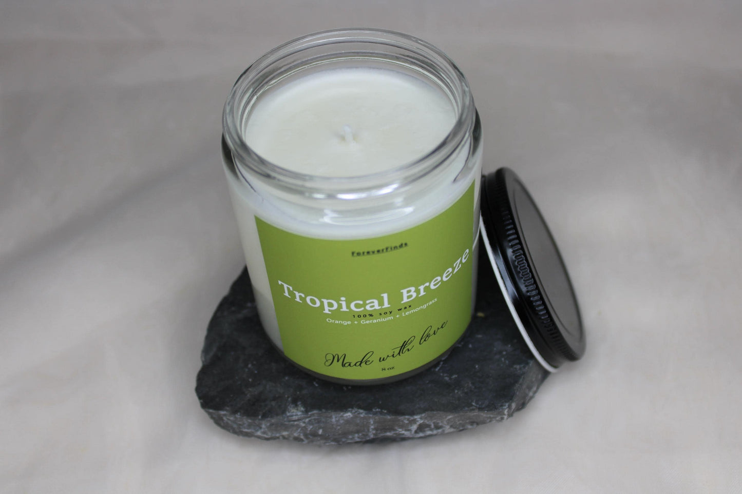 Summer candle, Scented Candle, Gift for loved Once, Gifting candle, Gift hor Her, Tropical Breeze Candle, vibrant Candle, fruit candle