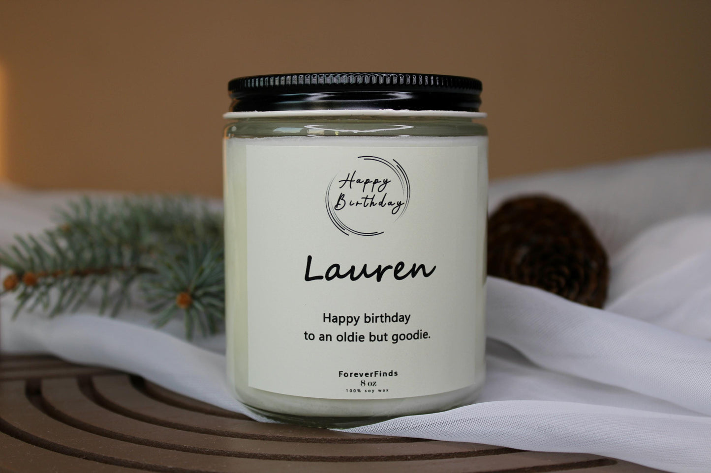 Birthday candle, customize Candle, Private Label Candle, Custom Logo, Gift for Her, Funny Candle label, Best Friend Gift, gift for love