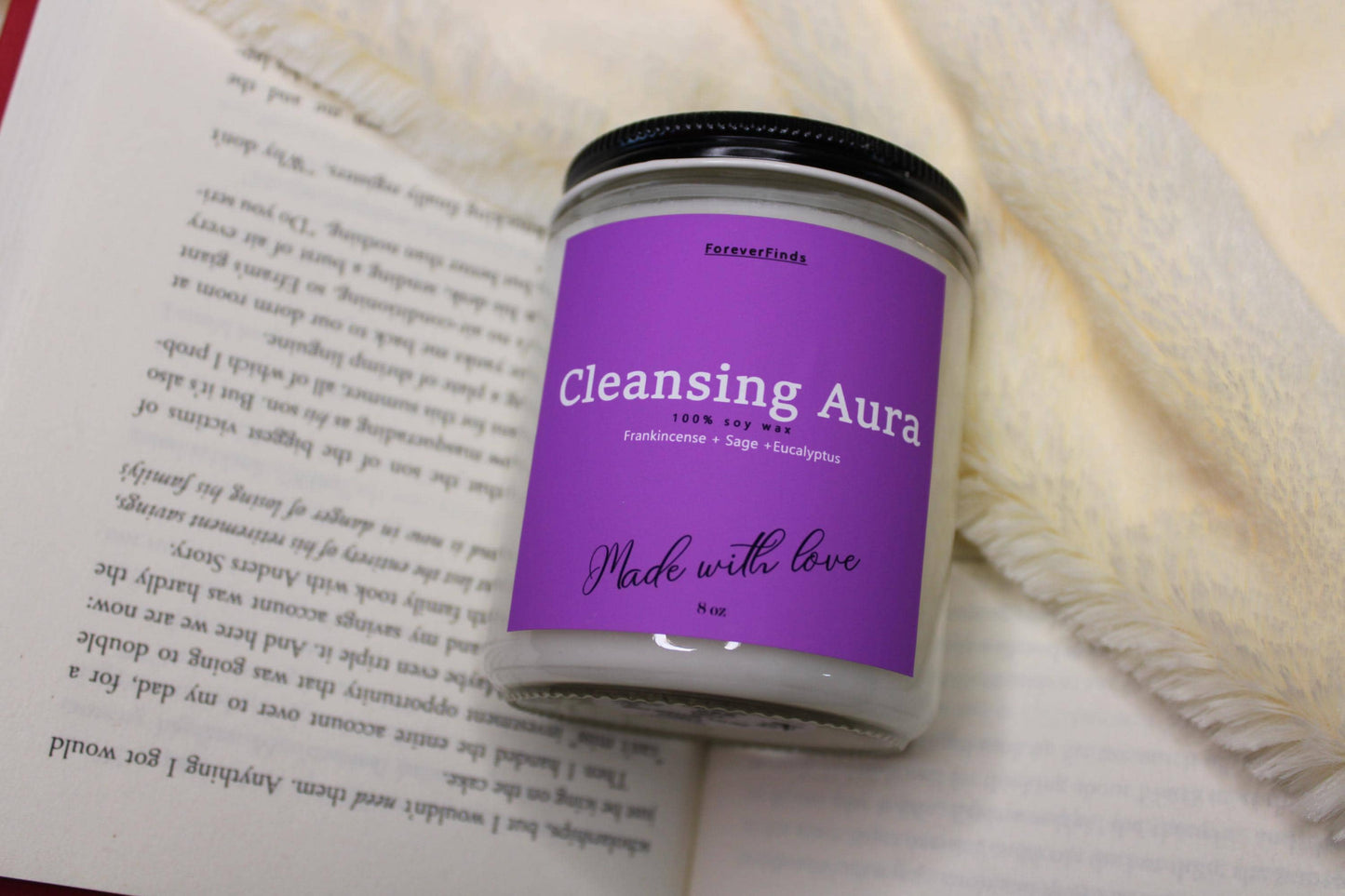 Meditation Candle, Scented Candle, Relaxation Candle, Gift for love, Gifting candle, cleansing Aura Candle, Gift hor Her, Healing candle