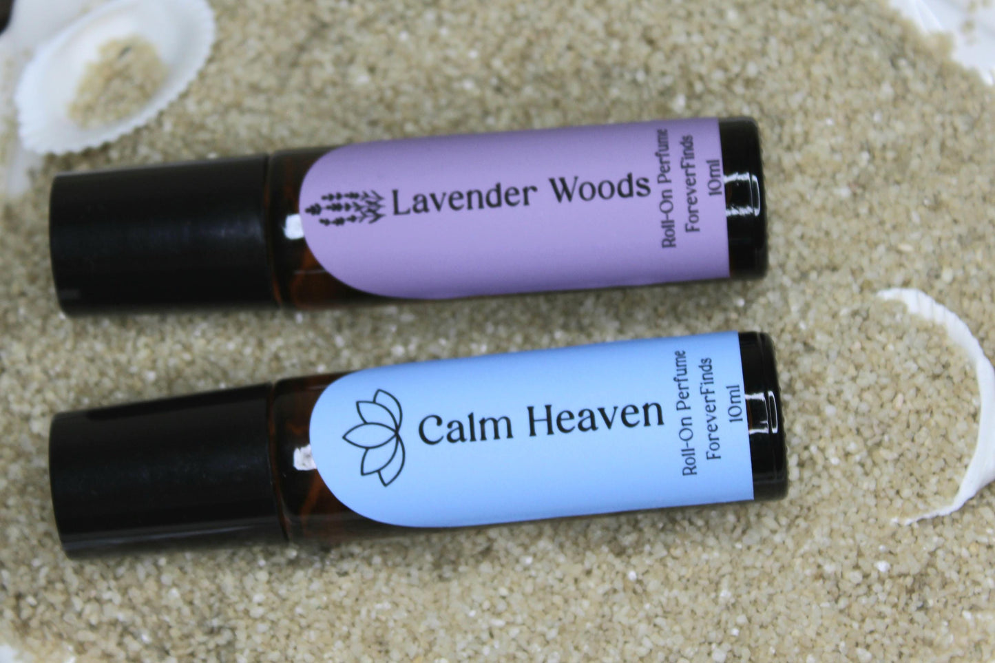 Roll On Perfume set of 2, Essential Oil Blend, Gift for her, Perfume oil, fragrance oil, self care, natural perfume, essential oil