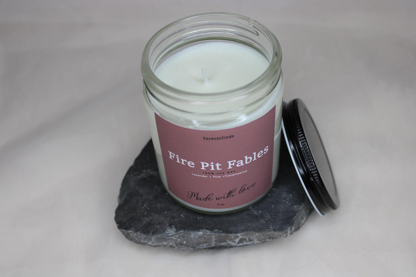 Fire Pit Candle, Scented Candle, Unique scented candle, Gift for him, Gifting candle, Fire Pit Fables Candle, Fire Candle, Gift hor Her