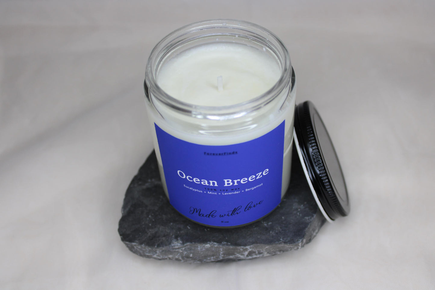 Scented Candle, Summer gift candle, Gift hor Her, Gifting candle, Ocean Breeze Candle, Spring Candle, Gift for loved Once, beach candle