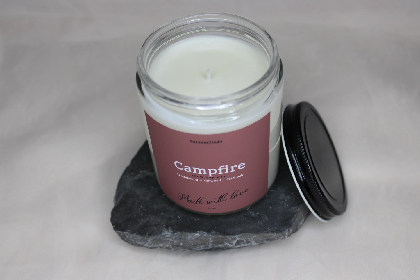 Camping Candle, Summer spring candle, Gift hor Her, Scented Candle, Gift for loved Once, Gifting candle, Campfire Candle, Woody Candle,