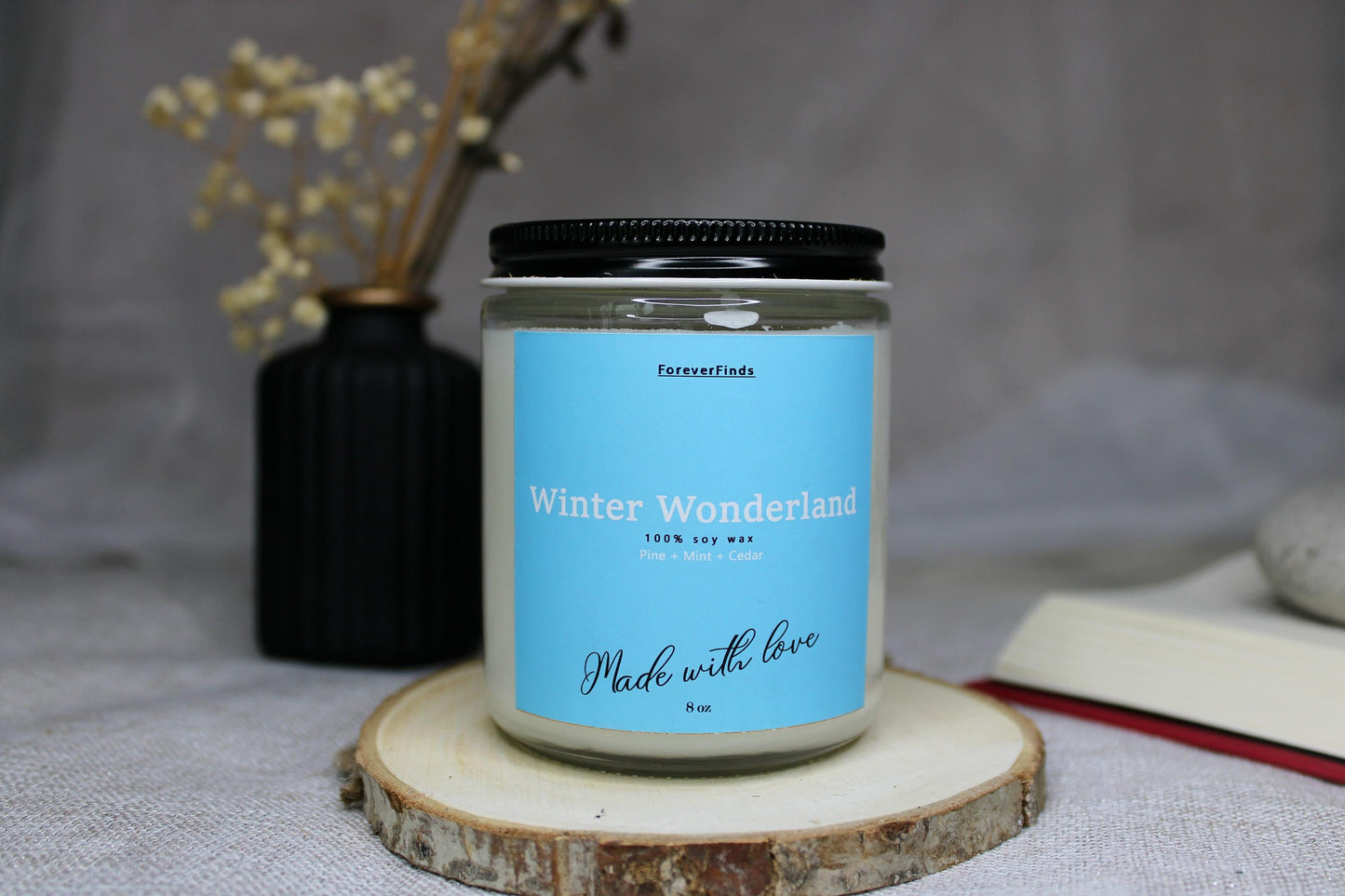 Winter Wonderland Candle, Winter candle, Scented Candle, Gift for loved Once, Gifting candle,Fresh Candle, Gift hor Her, gift for him