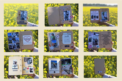 Personalized Photo Album, Photo Memories gift, Handmade photo Album , Gift for her, Birthday present, Gift for him, Gift for loved once