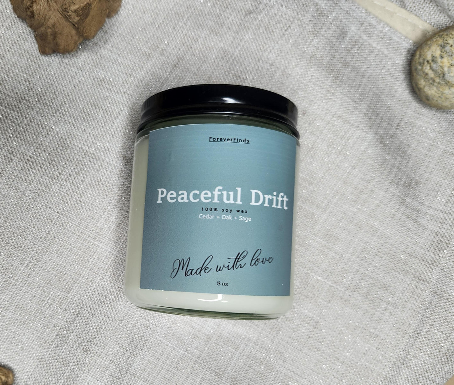 Fall candle,  Scented Candle, Gift for loved Once, Gifting candle, Peaceful Drift Candle, Nature Candle, Gift hor Her