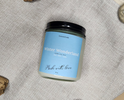 Winter candle,  Scented Candle, Gift for loved Once, Gifting candle, Winter Wonderland Candle, Fresh Candle, Gift hor Her
