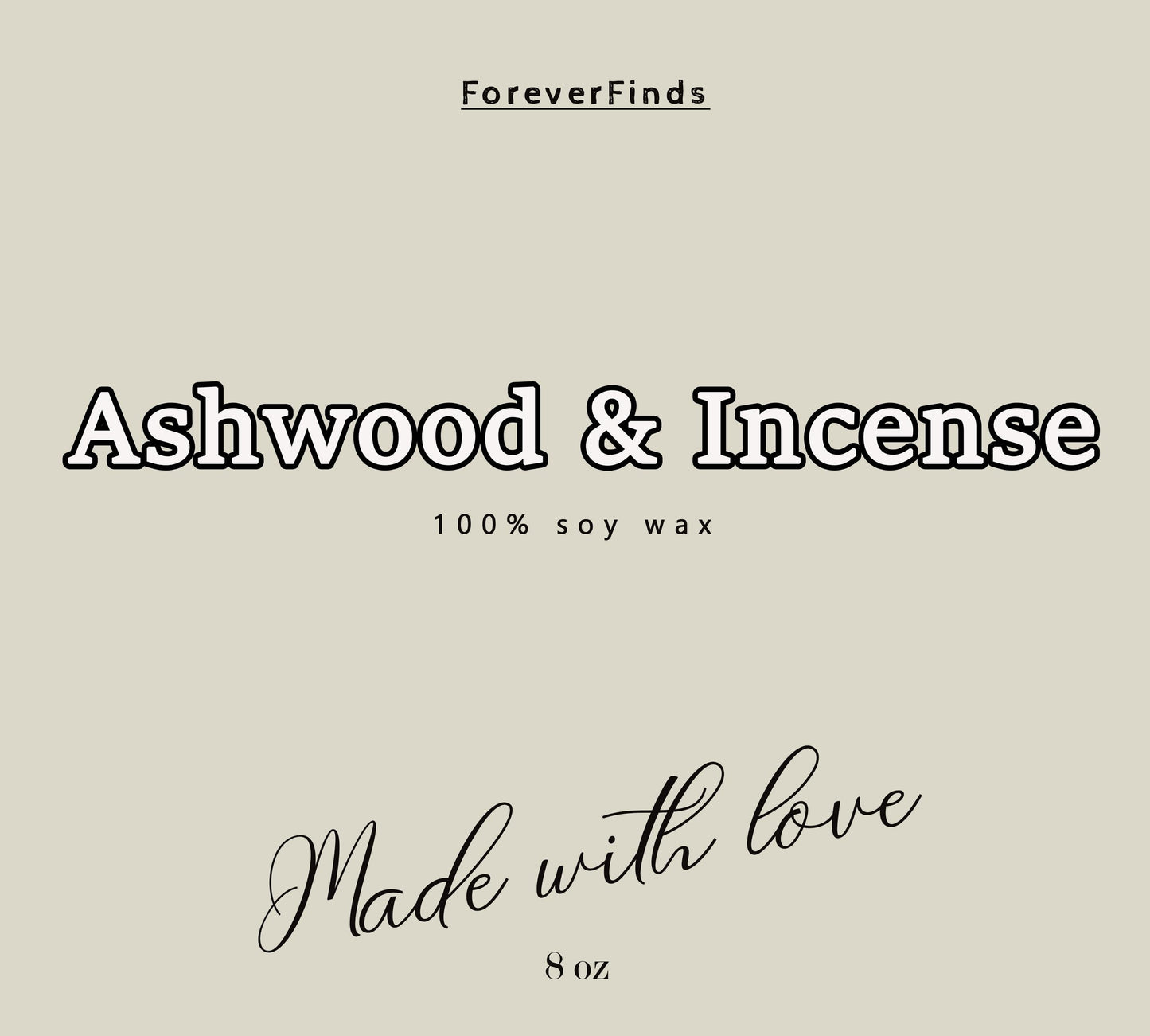 Scented candle gift for her home decor ambiance unique scented and design  - Ashwood Incense