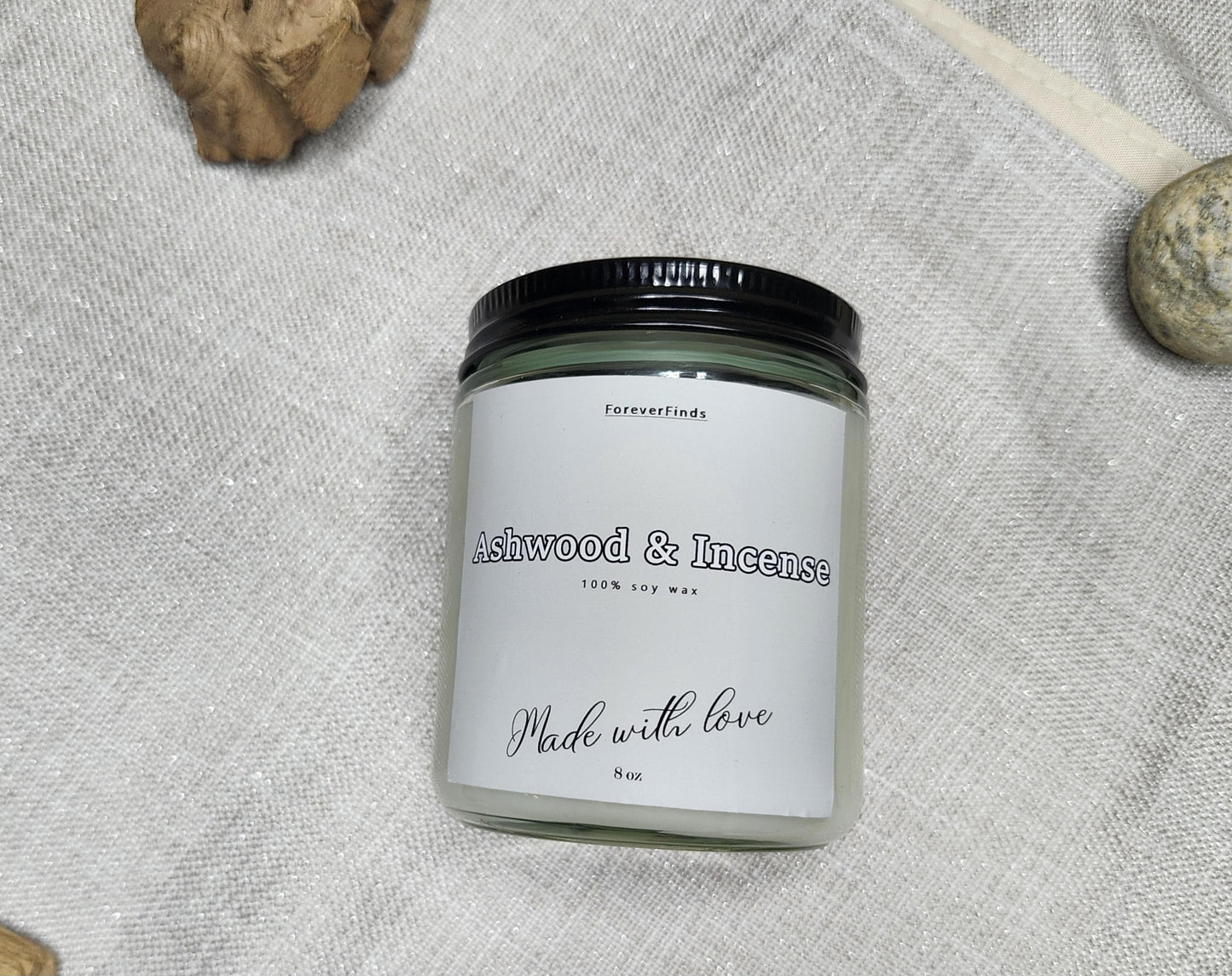 Scented candle gift for her home decor ambiance unique scented and design  - Ashwood Incense