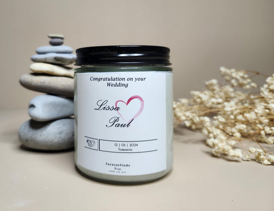 customize Candle, Personalized candle, Private Label Candle, Custom Logo, Gift for Her, Funny Candle label, Best Friend Gift, Wedding candle