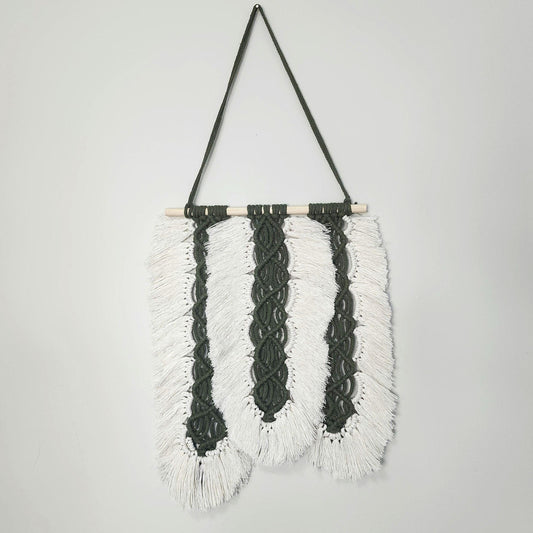 Macrame Wall Hanging , Leaf macrame wall hanging, Home decor, wall art, Macrame, Wall Hanging
