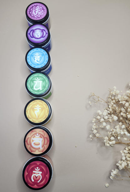 Meditation Candle, Aromatherapy Candles,  Yoga Candle, 7 Chakra Candle, Healing Candle