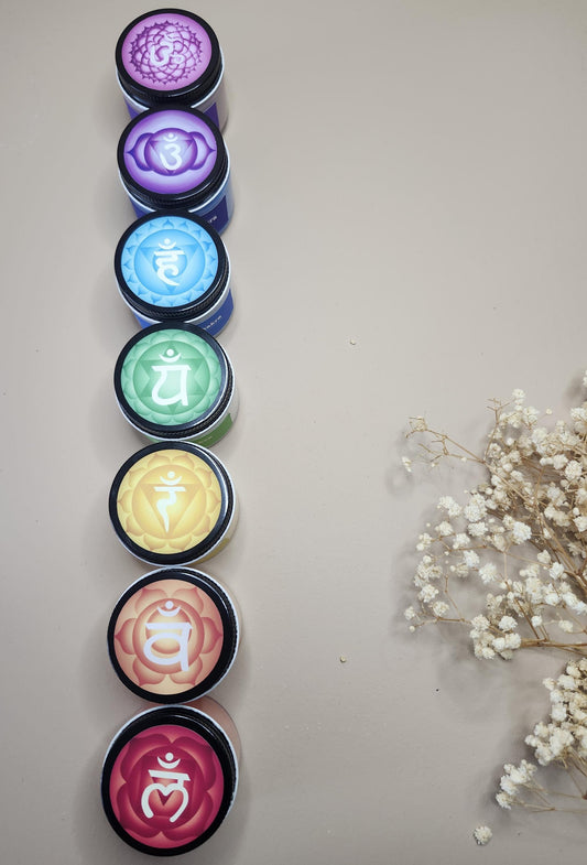 Meditation Candle, Aromatherapy Candles,  Yoga Candle, 7 Chakra Candle, Healing Candle