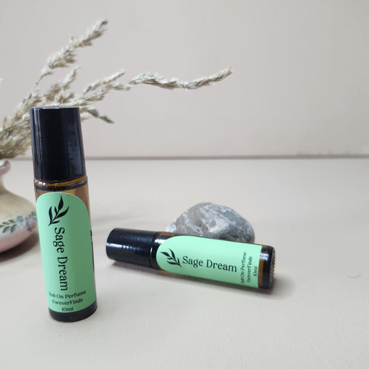 Roll On Perfume, Essential Oil Blend, Gift for her,  Perfume oil, Sage Dream Perfume, fragrance oil