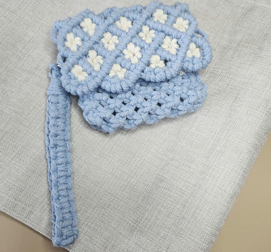 Girls Wallet, Small hand Purese, macrame small wallet, handmade purse, handmade macrame purse, gift for friends, gift for myself