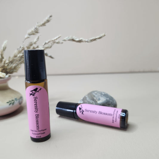 Roll On Perfume, Essential Oil Blend, Gift for her, fragrance oil, Perfume oil, Serenity Blossom Perfume