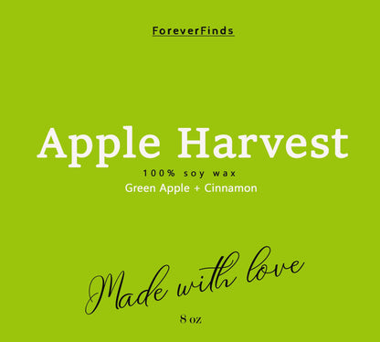 Scented Candle, Unique scented candle, Gift for loved Once, Gifting candle, Apple harvest Candle, Apple Candle, Gift hor Her