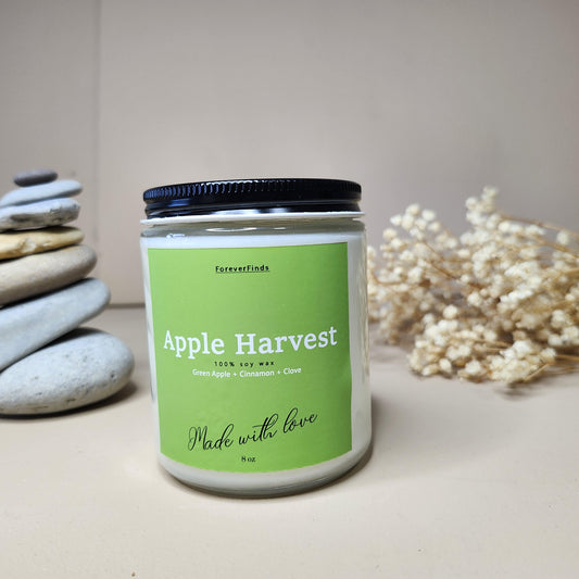 Scented Candle, Unique scented candle, Gift for loved Once, Gifting candle, Apple harvest Candle, Apple Candle, Gift hor Her