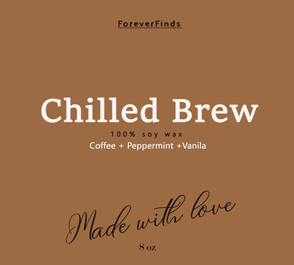 Scented Candle, Unique scented candle, Gift for loved Once, Gifting candle, Chilled Brew Candle, Coffee Candle, Gift hor Her