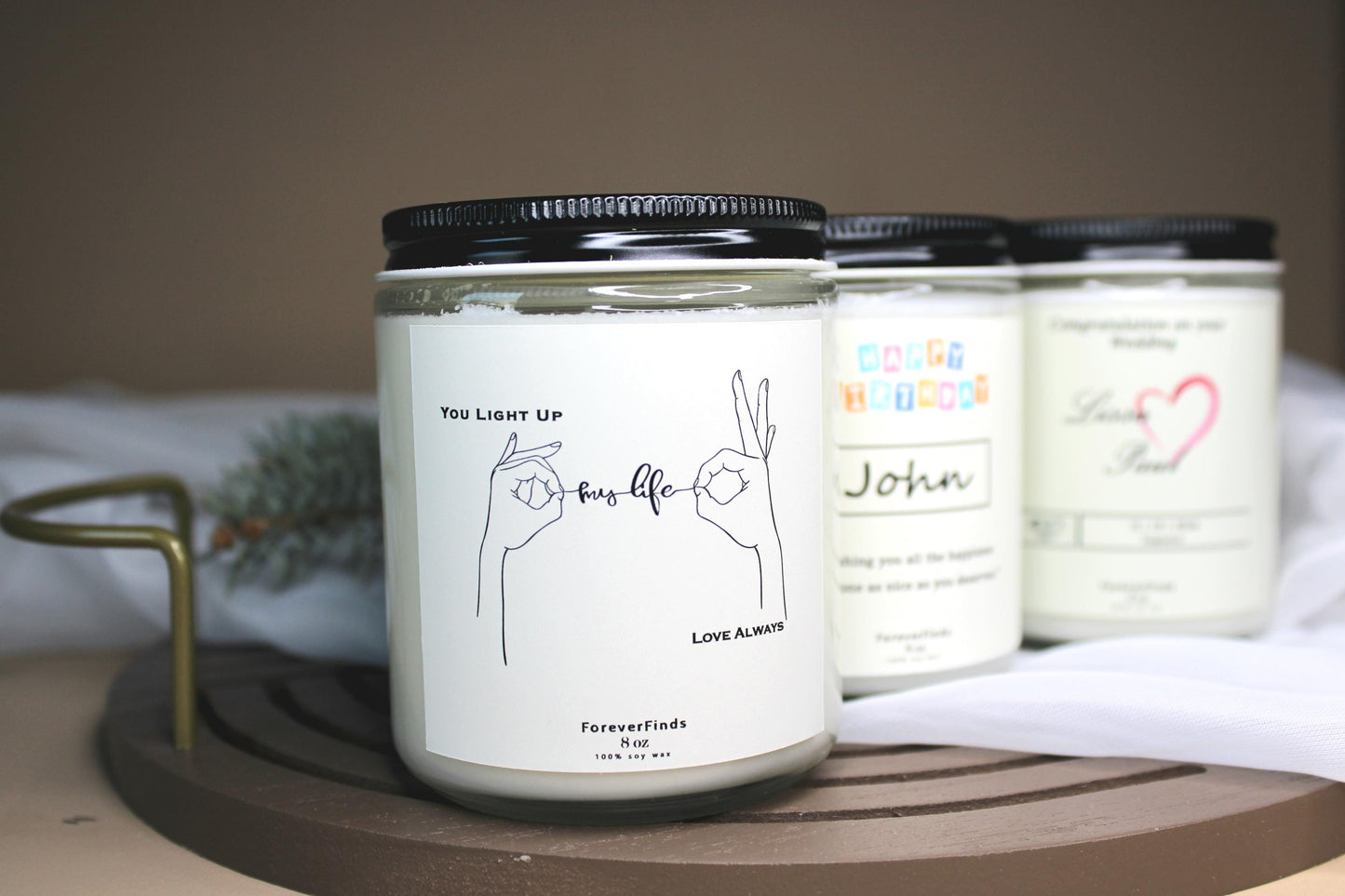 Personalized candle, customize Candle, Private Label Candle, Custom Logo, Gift for Her, Funny Candle label, Best Friend Gift, Gift for him
