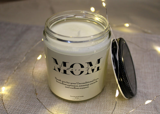 Gift For mom, customize Candle, Private Label Candle, Custom Logo, Gift for Her, Funny Candle label, Best Friend Gift,