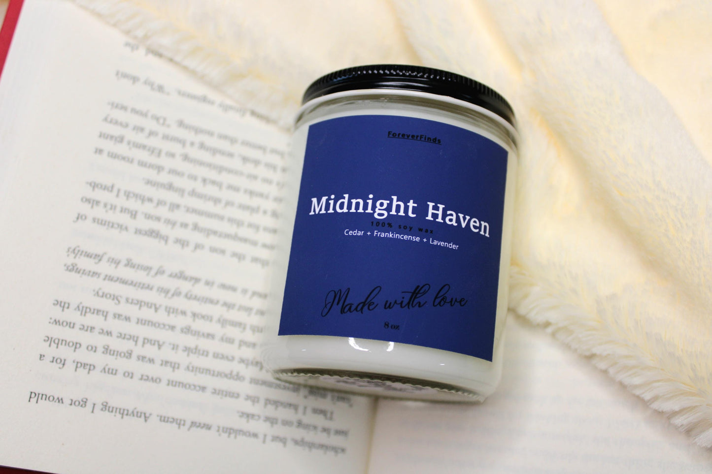 Scented Candle,Fall candle, Gift for him,  Midnight Heaven Candle, Calm Candle, Gift hor Her, Gifting candle, cozy candle, autumn Candle