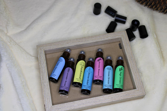 Roll On Perfume set of 7, Essential Oil Blend, Gift for her, fragrance oil, Perfume oil, natural perfume, Gift for him, Self care