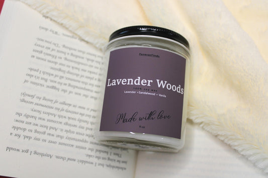 Lavender Candle, Scented Candle, Gift for him, Gift hor Her, Spa candle,  Gifting candle, Woods Candle, relaxing Candle, Cozy fragrance