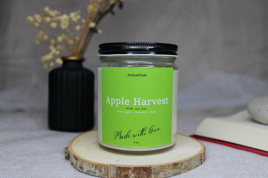 Apple Candle, Scented Candle, Unique scented candle, Gift for him, Gifting candle, Apple harvest Candle, Gift hor Her, home Decor