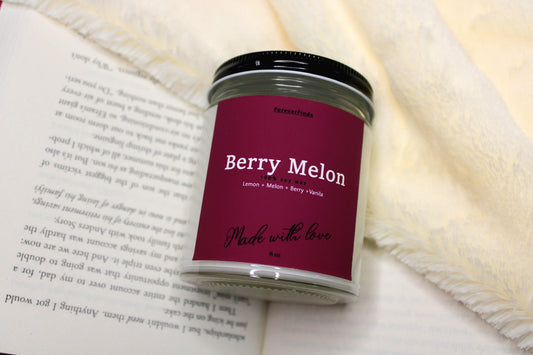 Berry Candle, Scented Candle, Fruity candle, Gift for loved Once, Berry Melon Candle, Fruit Candle, Gift hor Her, Gift for him
