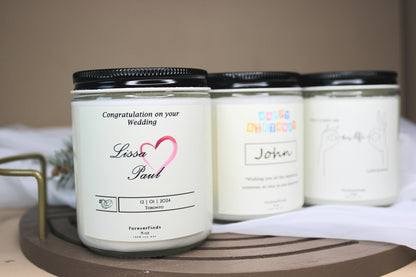 love gift candle, Personalized Candle, Private Label Candle, Custom Logo, Gift for Her, Funny Candle label, Best Friend Gift