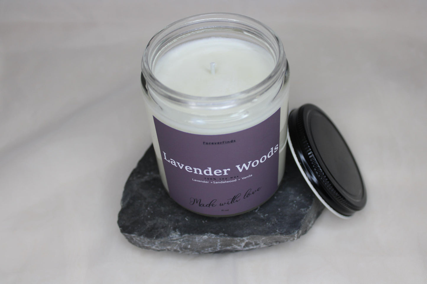 Lavender Candle, Scented Candle, Gift for him, Gift hor Her, Spa candle,  Gifting candle, Woods Candle, relaxing Candle, Cozy fragrance